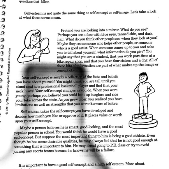 Self-Esteem Activities Book for Students - Picture 10 of 11